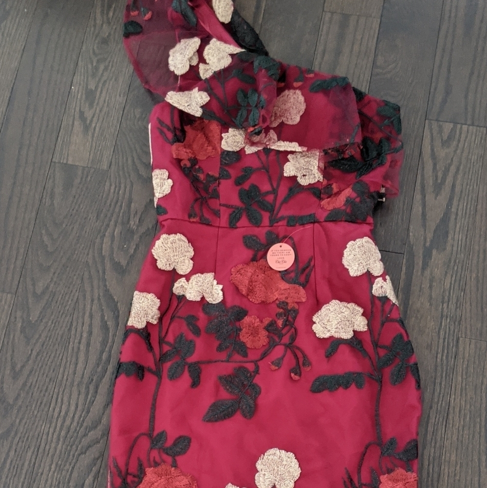 BNWT Midi One Shoulder Dress